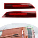 2x högkvalitativ 3:e LED-bakbromsljus för Ford Transit Tourneo Custom Ladudörr