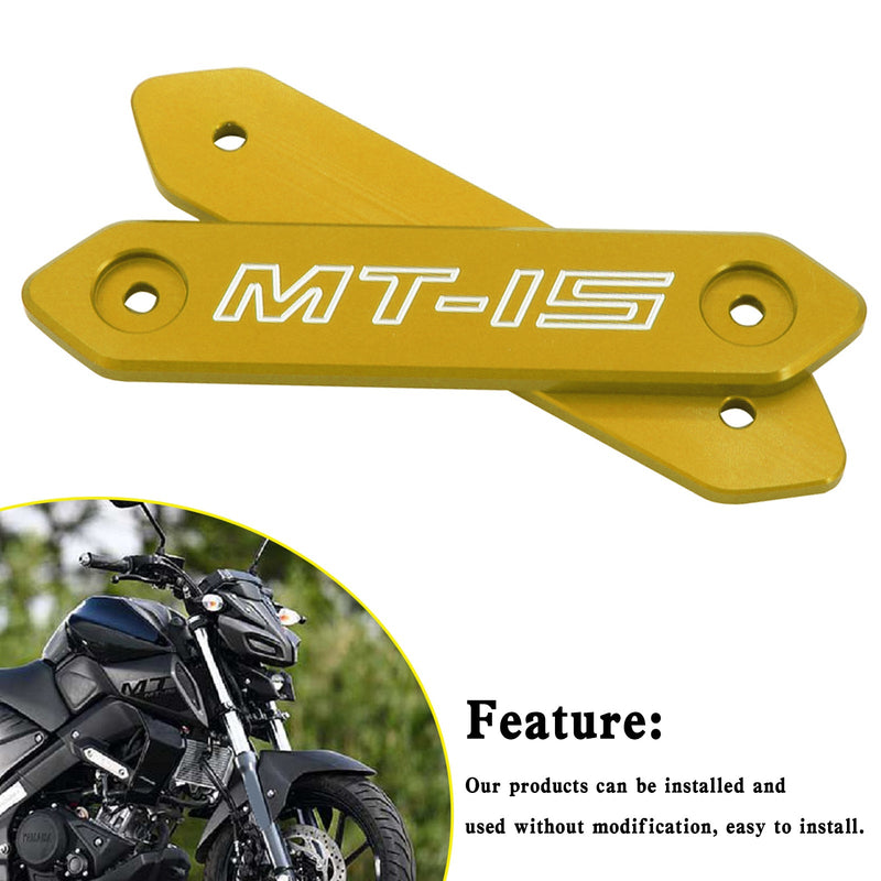 Accesorios de aleación de aluminio cubierta del cuerpo para Yamaha MT 15 MT-15 MT15 2018-2020 genérico