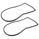 Paket med 2 ytterdörrens vädertätningstätning för Jeep Wrangler JK 2007-2017 Bil- och motorcykelersättningsdelar Kroppsdelar