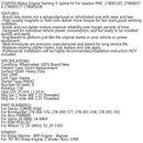 Arranque para Seadoo 800 GTX GSX XP SPX 95-02 782cc 278001301 278000576 278001038 Genérico