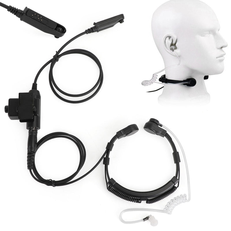 Vattentätt Taktisk Nack Mikrofon Headset Passar BaoFeng BF-UV9Rplus BF-UV9R