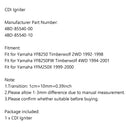 CDI zapalovač k dispozici pro Yamaha YFB250 Timberwolf YFB250FW YFM250X 4BD-85540-10