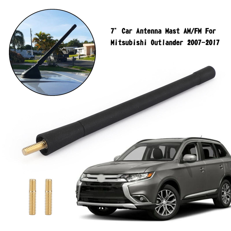 7" bilantennmast AM/FM för Mitsubishi Outlander 2007-2017