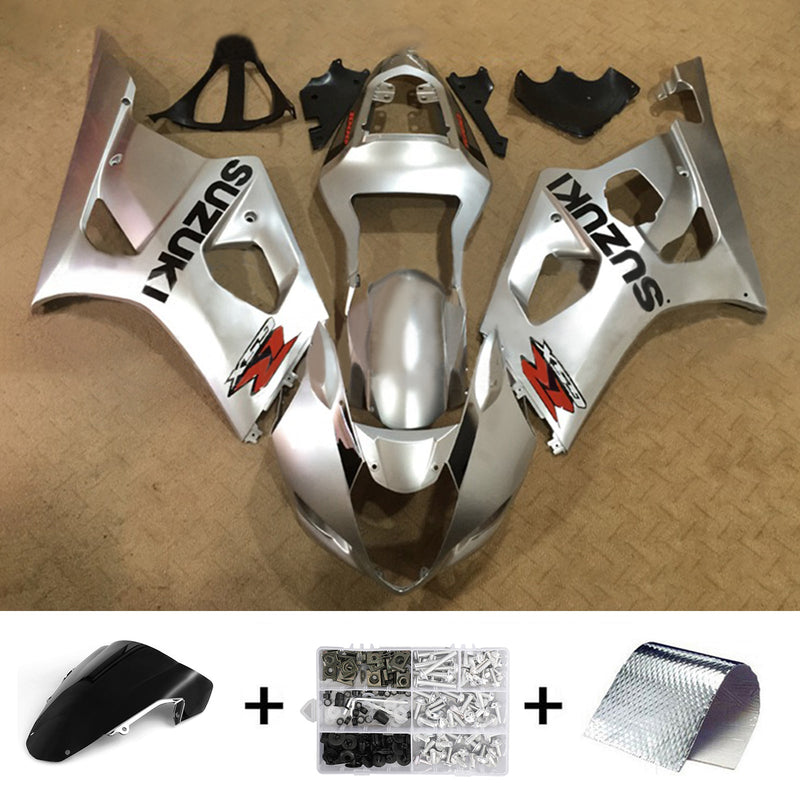 Amotopart Suzuki GSXR1000 2003-2004 K3 suojasarja, runko muovia ABS