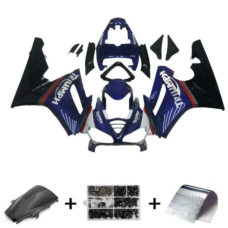 Amotopart Triumph Daytona 675 2009-2012 kåpa Set Body Plast ABS