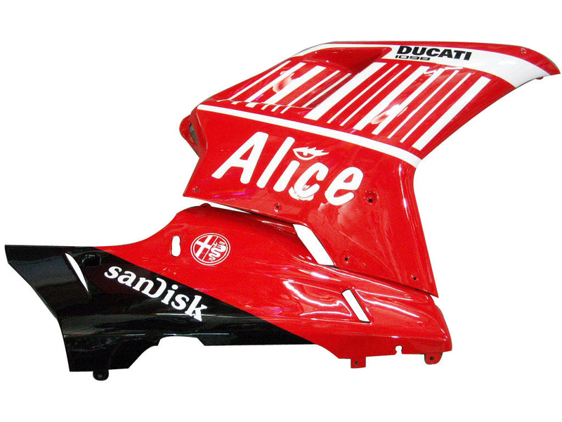 Owiewki na lata 2007-2012 Ducati 1098 1198 848 Red Alice Racing Generic