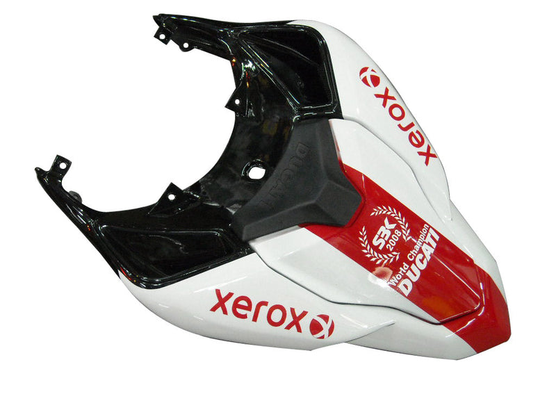 Fairings for 2007-2012 Ducati 1098 1198 848 Rød og hvit Xerox No. 50 Racing Generic