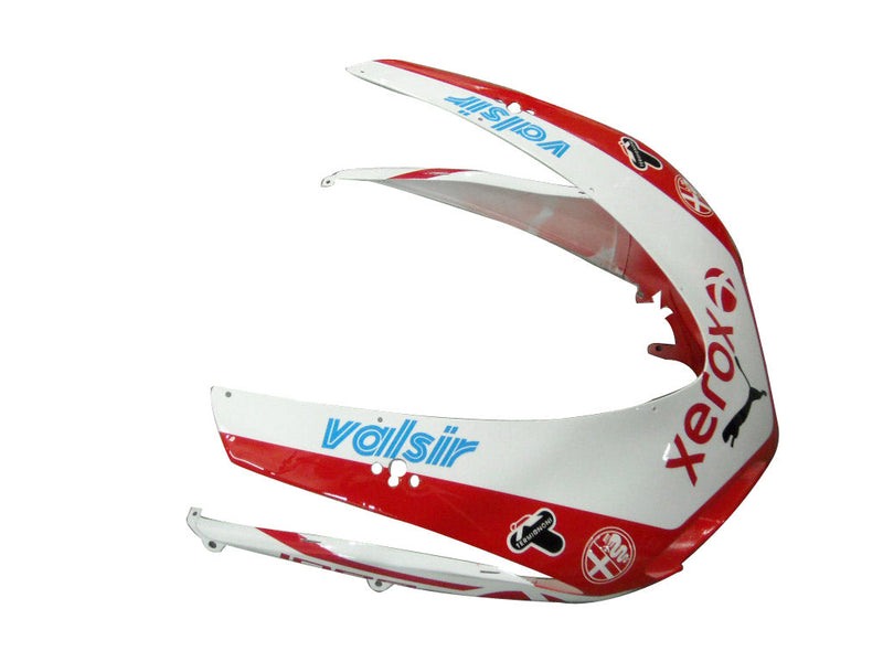 Kåpa för 2007-2012 Ducati 1098 1198 848 White & Red Xerox Generic