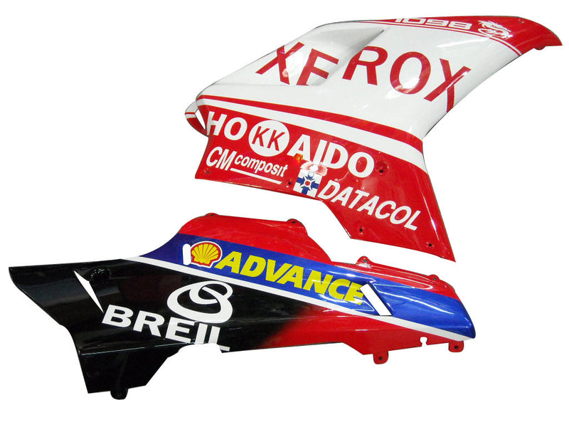 Kåpa för 2007-2012 Ducati 1098 1198 848 Red & White Xerox Generic