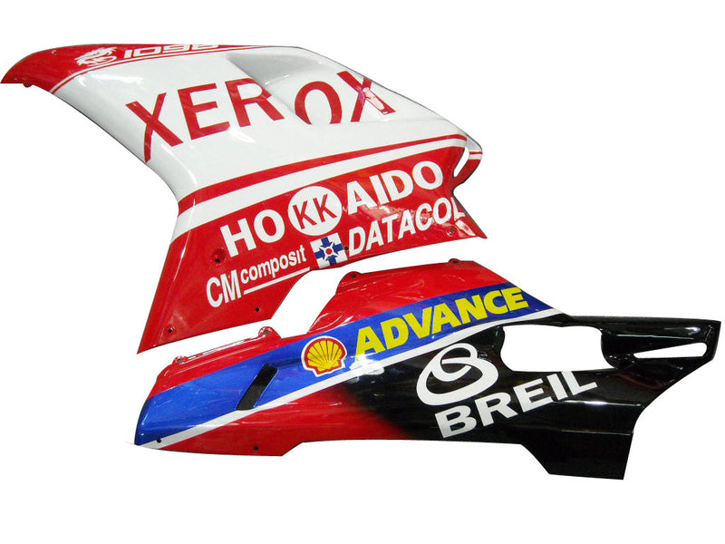 Carenados para Ducati 2007-2012 1098 1198 848 rojo y blanco Xerox genérico