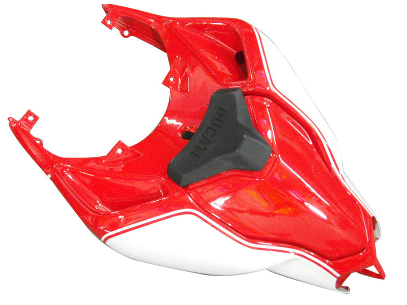 Verkleidungen für 2007-2012 Ducati 1098 1198 848 Rot &amp; Weiß Xerox Generic