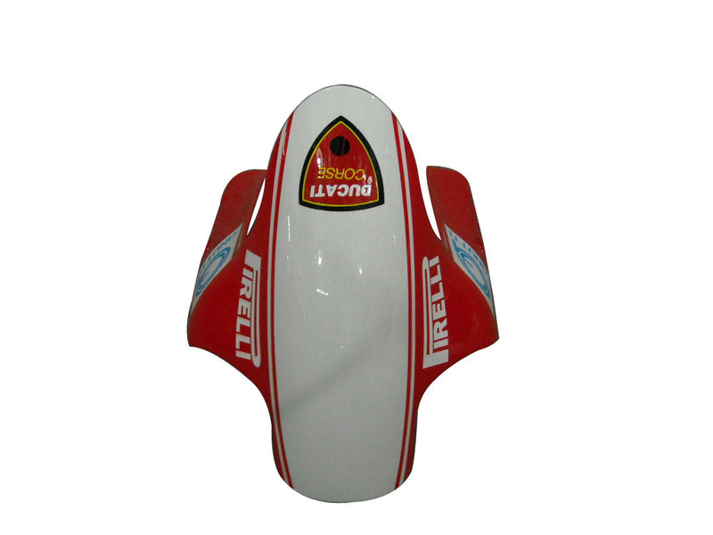 Kåpa för 2007-2012 Ducati 1098 1198 848 Red & White Xerox Generic