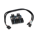 Extensor de conector de extensión de placa base, macho, 1 a 4 hembra, con cabezal USB de 9 pines
