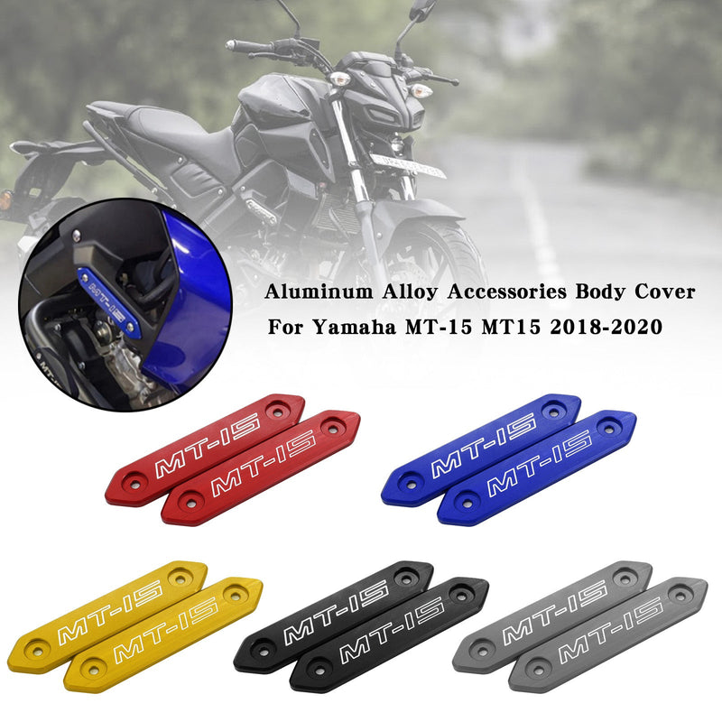 Aluminiumlegierung Zubehör Karosserieabdeckung für Yamaha MT 15 MT-15 MT15 2018-2020 Generic