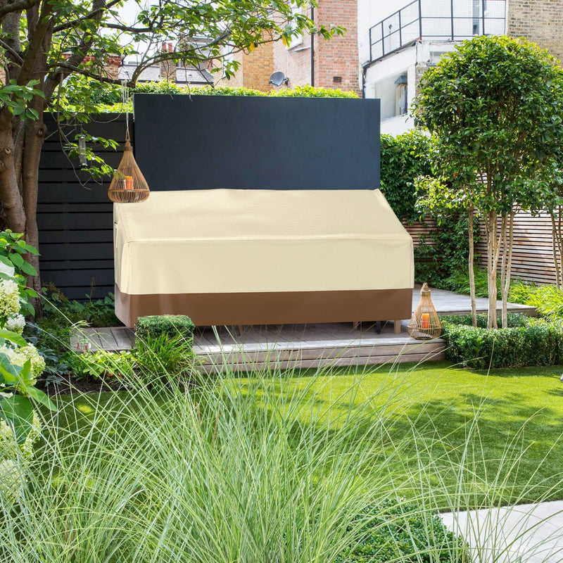 600D Sofabezüge, wasserdichter Terrassenmöbelbezug für Outdoor-Couchbezug