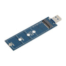 Adaptér M.2 na USB B klíč M.2 Adaptér SSD protokolu SATA pro 2230 2242 2260 2280