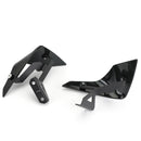 Deflector de viento de parabrisas lateral superior para Honda Crf1100L 20+ fabricado en plástico rojo generico