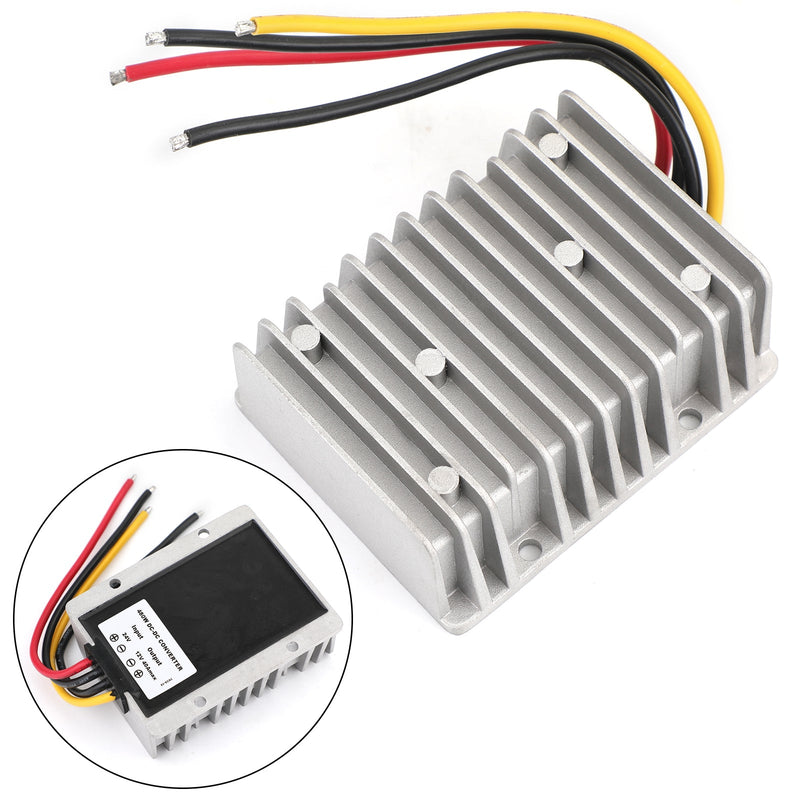 Vanntett 24V til 12V 40A 480W DC/DC strømomformer nedtrappingsregulator