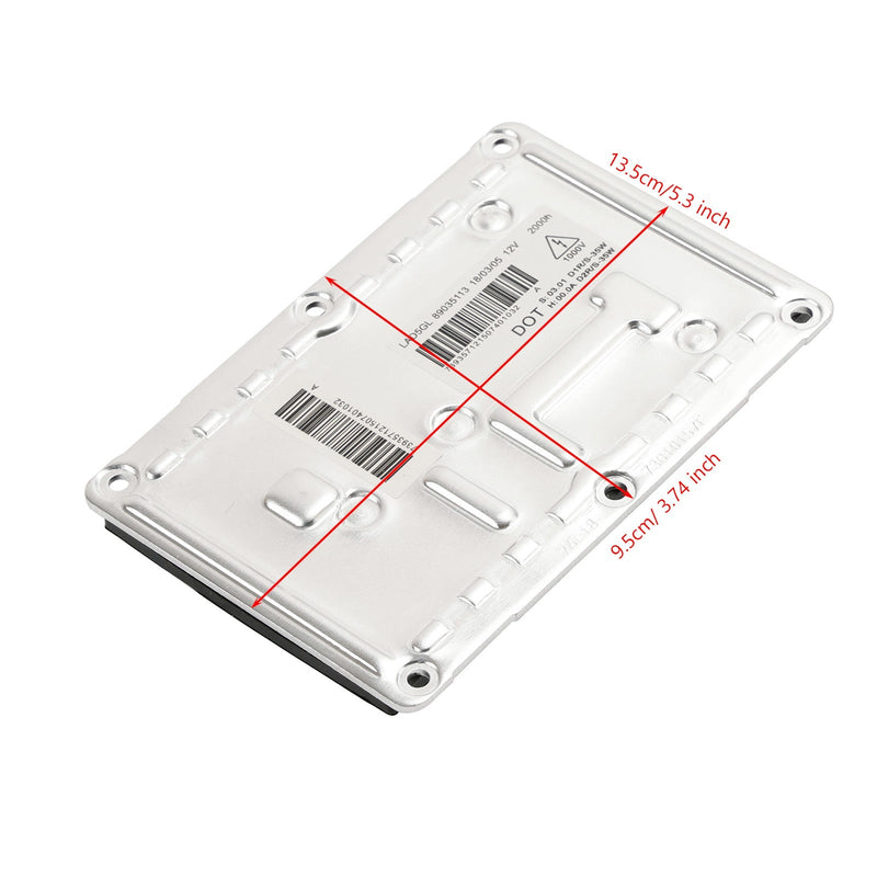 Módulo de unidad de control de lastre HID para faros delanteros, 4 pines, 3D0907391B, para Audi A4, Volvo