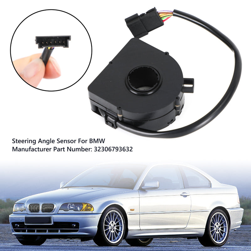 Sensor de ángulo de dirección 32306793632 para BMW Serie 3, 5, 7, E46, X3, E83, X5, E53, genérico