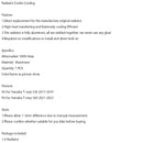 Radiador de Aluminio para Yamaha T-max 530 17-19, T-max 560 21-23