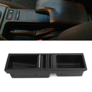 Sort front midterkonsol kopholder Passer til BMW E46 3-serie 1998-2007 Generisk