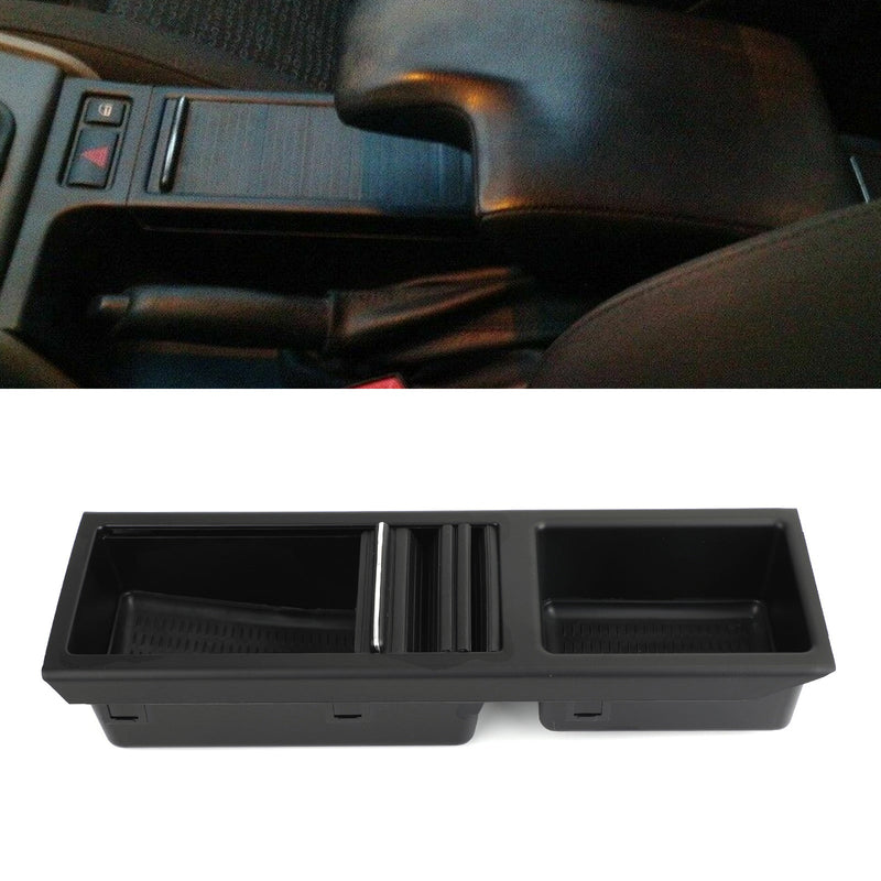 Porta-copo do console central dianteiro preto adequado para BMW E46 3 Series 1998-2007 genérico