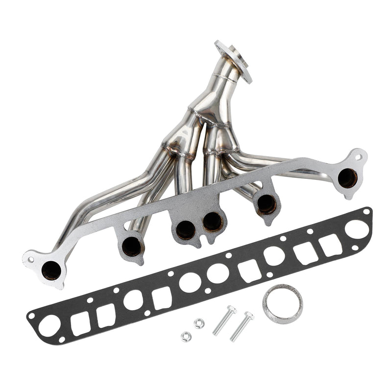 1991-1992 Comanche Cherokee Limited Wrangler Islander eksosmanifold rustfritt stål 4.0L V6