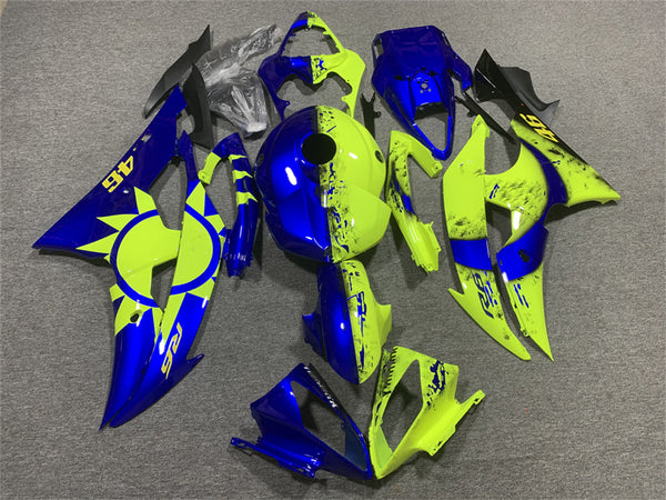 Kit de carenagem Amotopart para Yamaha YZF 600 R6 2008-2016 corpo plástico ABS