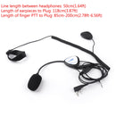 Finger PTT Motorcykelhjelm Headset Mic til Radio Kenwood Retevis Tyt Baofeng