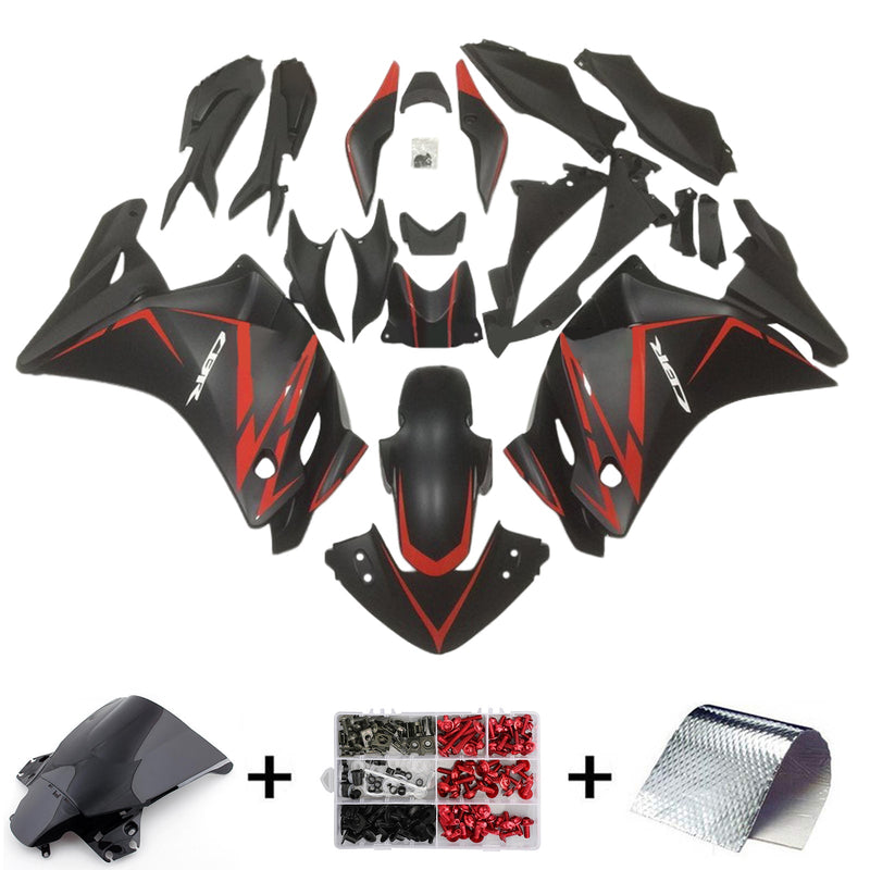 2011-2015 Honda CBR250R Injection Fairing Kit Body Plastic ABS