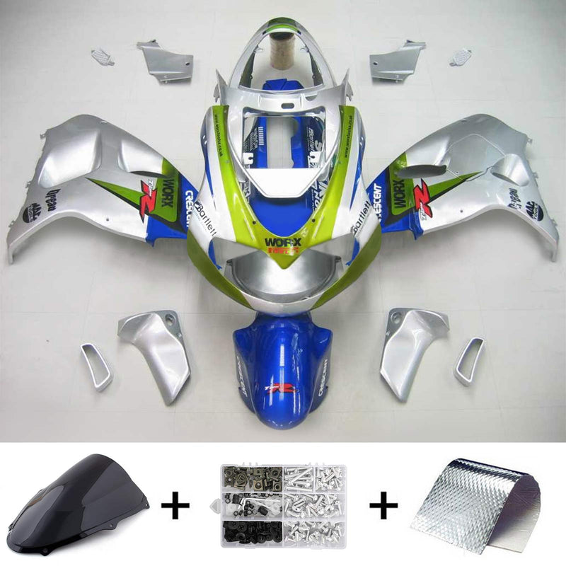 Zestaw owiewek Suzuki TL1000R 1998-2003, korpus, tworzywo sztuczne, ABS