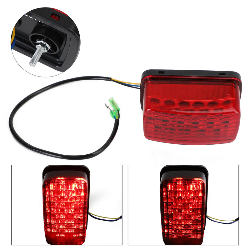 Luz trasera LED para Yamaha Viking Bruin Wolverine 660 450 350 400 5KM-8472C-10-00 Genérico