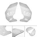 Kawasaki Vulcan S En Vn650 2015-2022 Placa de cubierta de motor Panel lateral plateado para Cafe