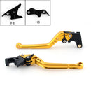 Lange bremsespaker for Hyosung GT250R 2006-2010 GT 650 R 2006-2009 Svart Generisk
