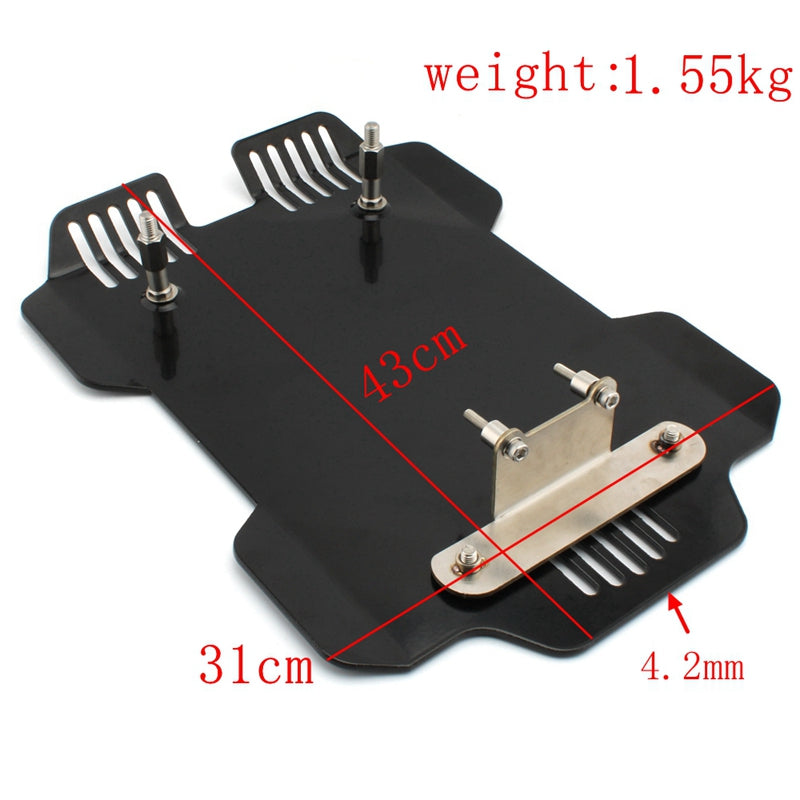 Czarne zabezpieczenie podwozia silnika Zabezpieczenie podwozia odpowiednie dla BMW R 18 R18 R1800 2020 2021 Generic