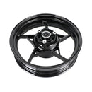 Glänsande svart bakhjulsfälg lämplig för Kawasaki EX 400 G Ninja 400 / ABS / Z 400 2018 2019 2020 2021 2022 2023