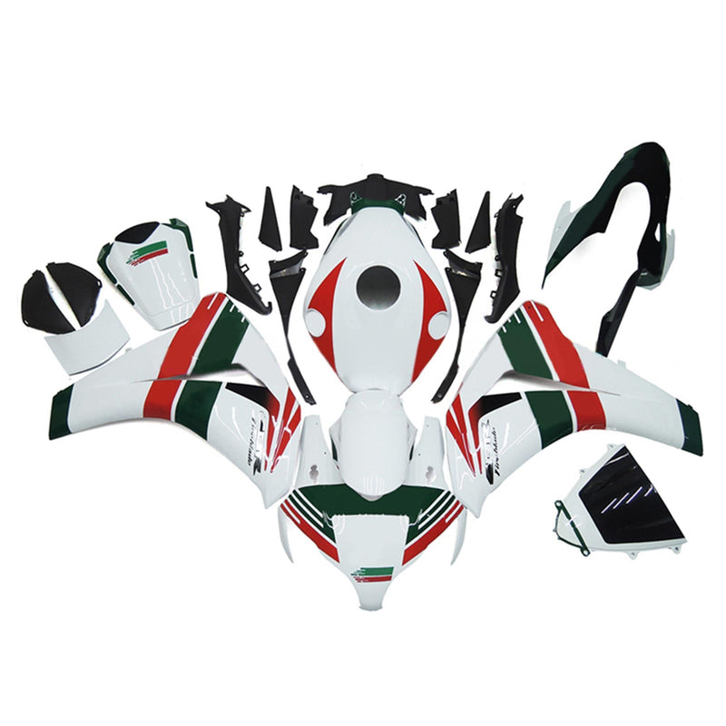 Amotopart Honda CBR1000RR 2008-2011 Juego de carenado Cuerpo Plástico ABS