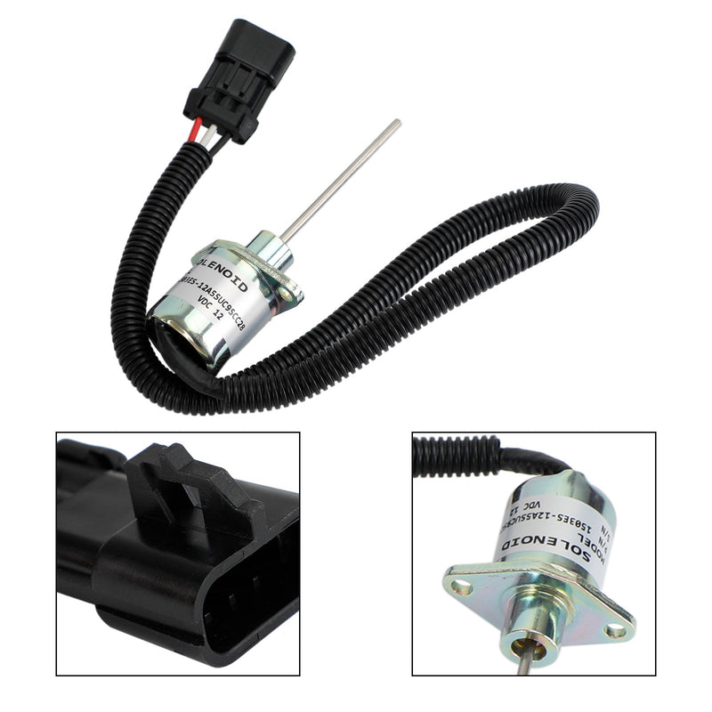 12V Kraftstoff-Magnetventil für Kubota SA4668-S SA-5019 1503ES-12A5SUC9SCC28