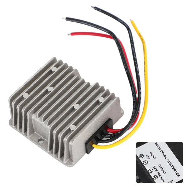 Areyourshop DC Converter Regulator 12V til 28V 280W Strømforsyning Step-up Module Vanntett