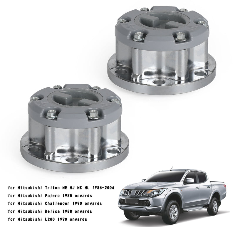 2x bujes de rueda Free Lock para Mitsubishi Triton ME MJ MK ML Pajero Delica L200 genérico