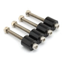 Svart 1" styrhöjningssats lämplig för Suzuki Hayabusa GSX 1300R 99-19 Generic