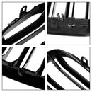 BMW X6 Hybrid E72 2008–2011 Frontstoßstange Nierengitter Grill glänzend schwarz