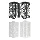 Ochranná mřížka krytu chladiče stříbrná pro TR Tiger 900 Rally GT 2020+