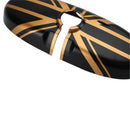 Union Jack UK Flag taustapeilin suojus mallille MINI Cooper R55 R56 R57 Black/Gold Generic