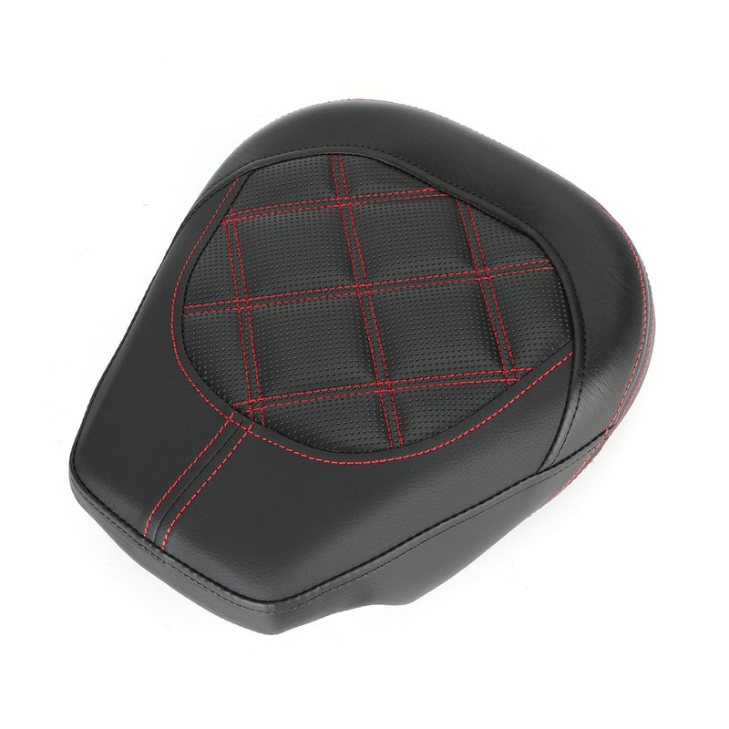 Asiento del conductor y pasajero adecuado rojo para Touring CVO Electra Street Glide 09-23