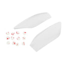 Tampa protetora da lente do farol dianteiro se encaixa Yamaha Yzf-R6 Yzf R6 98-02 Azul Genérico