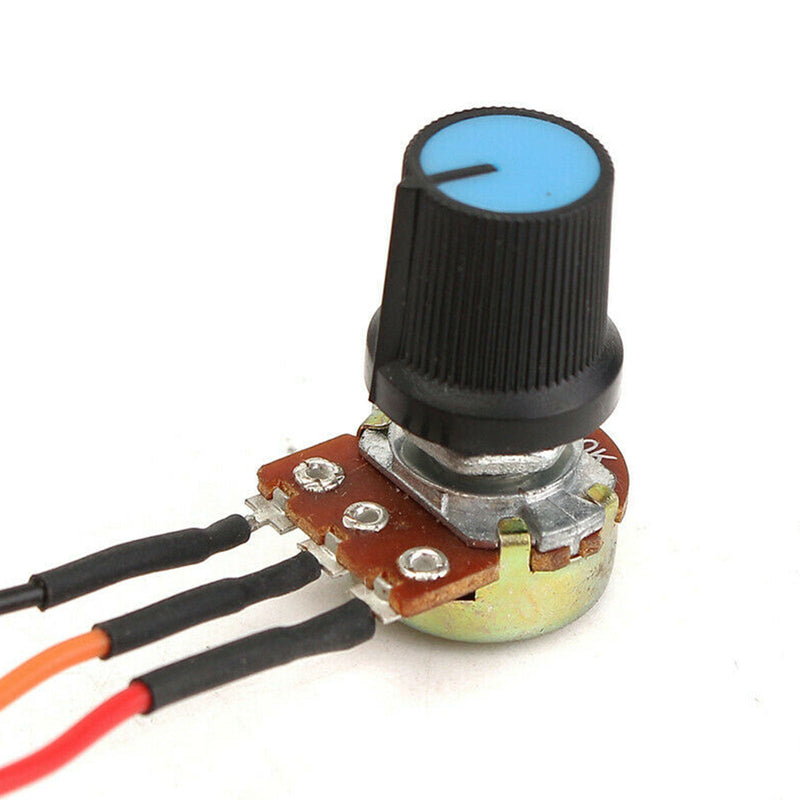 Motor DC 9V-60V 20A PWM con control de velocidad continuo