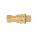 1 sæt 1/4" NPT ISO 7241-B Hydrauliske Hydrauliske Koblinger/Koblinger Hurtigkobling Messing