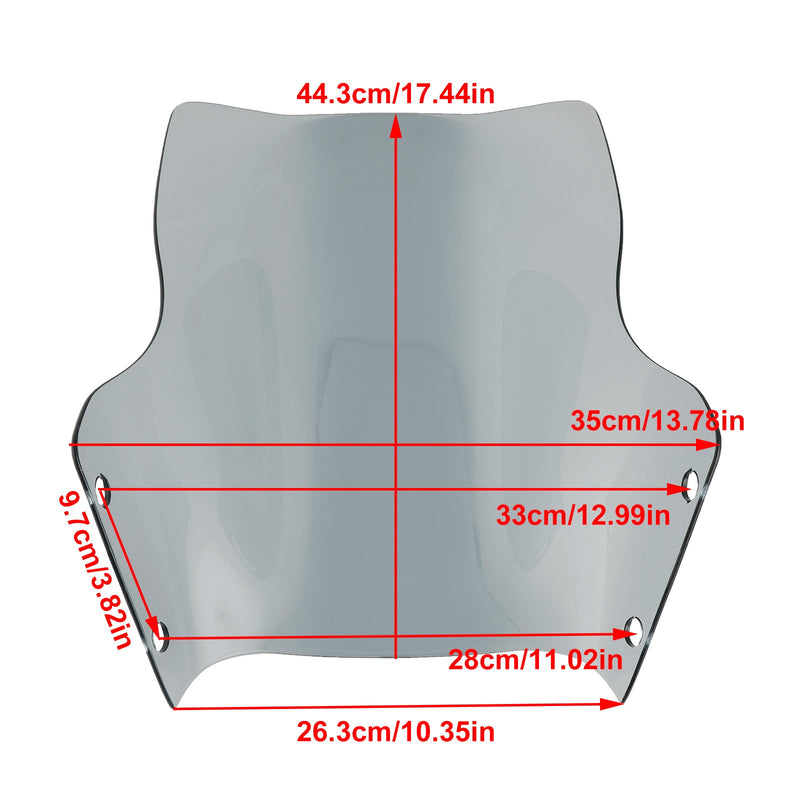 2022-2023 DUCATI DesertX motorsykkel frontrute